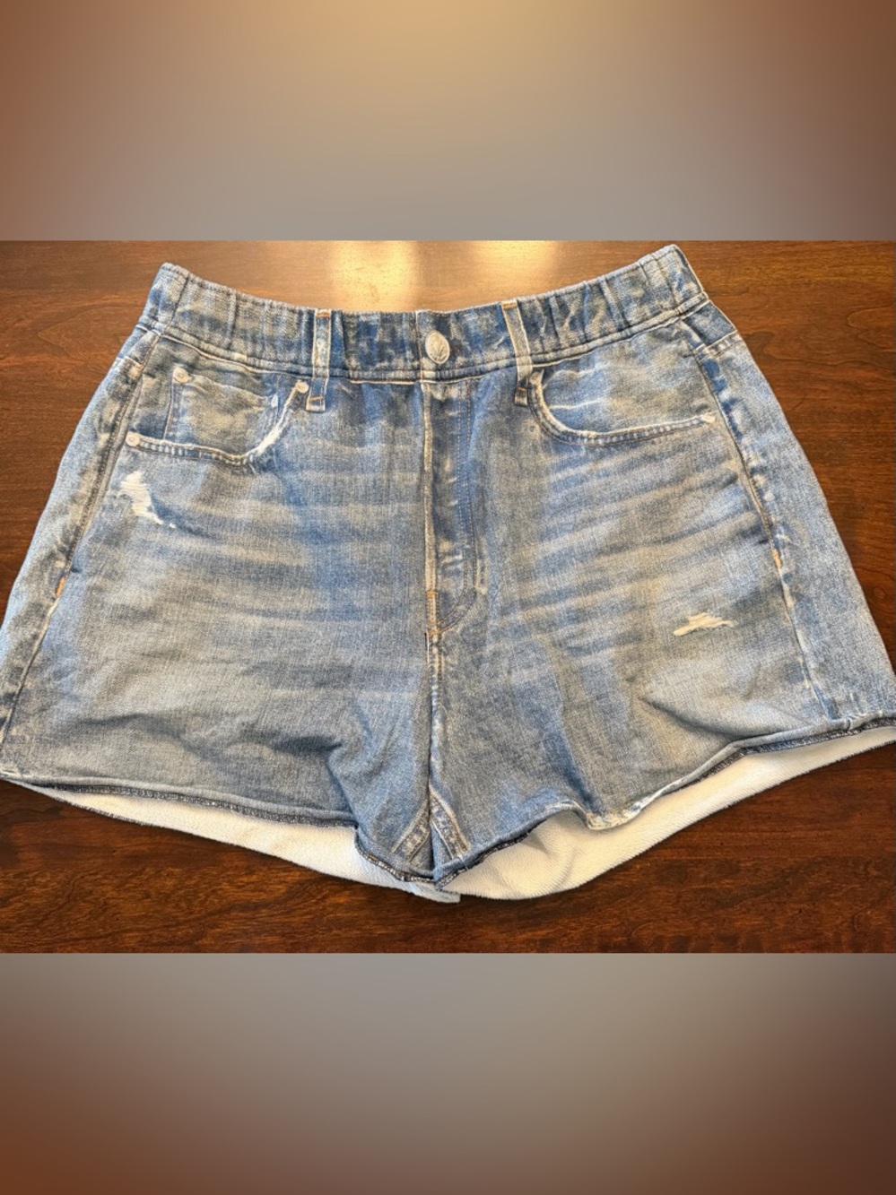 Light Blue Women's Denim Shorts